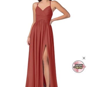 Azazie Jeanna gown size 2
